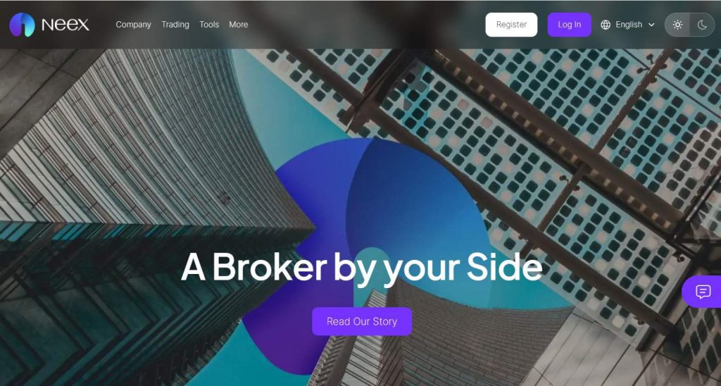 افتتاح حساب در بروکر فارکس Neex